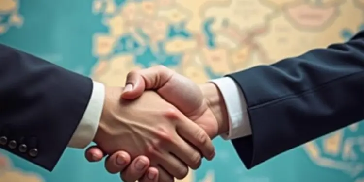 “Executives from BizAway and Aervio after announcing the AI-focused acquisition in business travel.