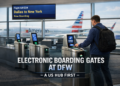 Electronic Boarding Gates at DFW